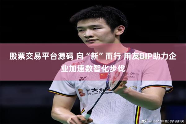 股票交易平台源码 向“新”而行 用友BIP助力企业加速数智化步伐