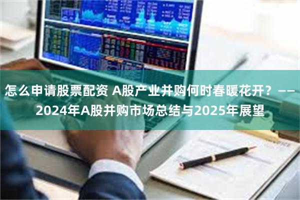 怎么申请股票配资 A股产业并购何时春暖花开？——2024年A股并购市场总结与2025年展望