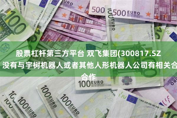 股票杠杆第三方平台 双飞集团(300817.SZ)：没有与宇树机器人或者其他人形机器人公司有相关合作