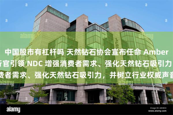 中国股市有杠杆吗 天然钻石协会宣布任命 Amber Pepper 出任首席执行官引领 NDC 增强消费者需求、强化天然钻石吸引力，并树立行业权威声音