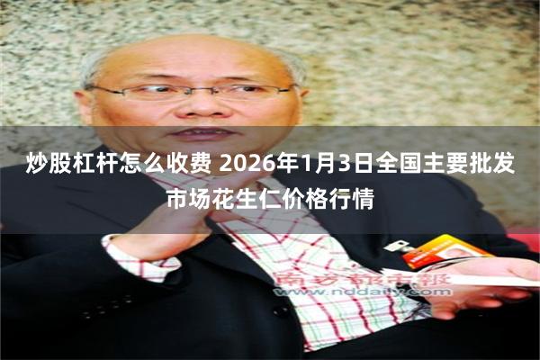 炒股杠杆怎么收费 2026年1月3日全国主要批发市场花生仁价格行情